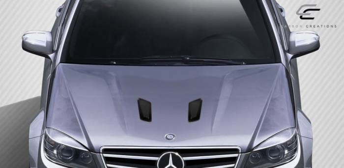 Mercedes-Benz C Class Carbon Creations Black Series Look Hood - 1 Piece - 112324 thumbnail 3