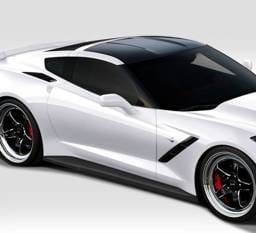 Chevrolet Corvette Duraflex Gran Veloce Side Skirts- 2 Piece - 112425