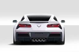 Chevrolet Corvette Duraflex Gran Veloce Rear Diffuser- 1 Piece - 112426