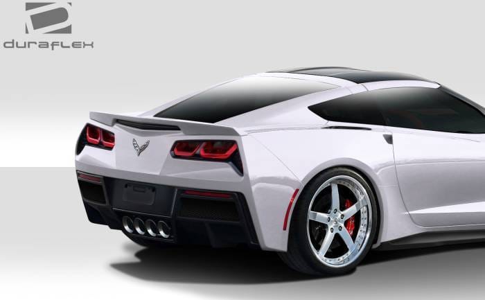 Chevrolet Corvette Duraflex Gran Veloce Rear Diffuser- 1 Piece - 112426 thumbnail 2