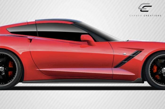 Chevrolet Corvette Carbon Creations GT Concept Side Splitters - 2 Piece - 112435 thumbnail 2