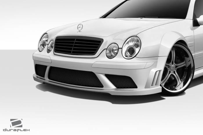 Mercedes-Benz CLK Duraflex Black Series Look Wide Body Front Bumper Cover - 1 Piece - 112557 thumbnail 2