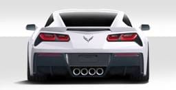 Chevrolet Corvette GT Concept Duraflex Rear Bumper Lip Body Kit 112436
