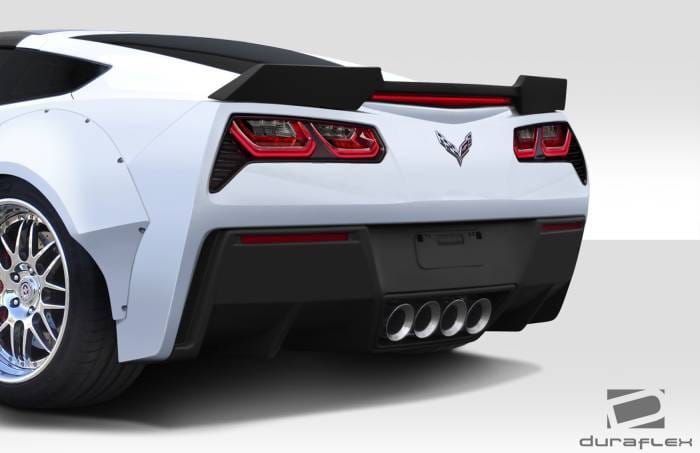 Chevrolet Corvette GT Concept Duraflex Rear Bumper Lip Body Kit 112436 thumbnail 3