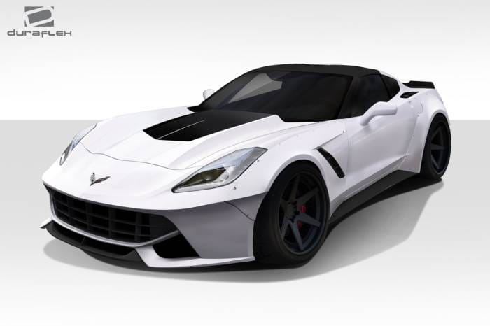 Chevrolet Corvette Gran Veloce Duraflex Body Kit- Hood 112607 thumbnail 2