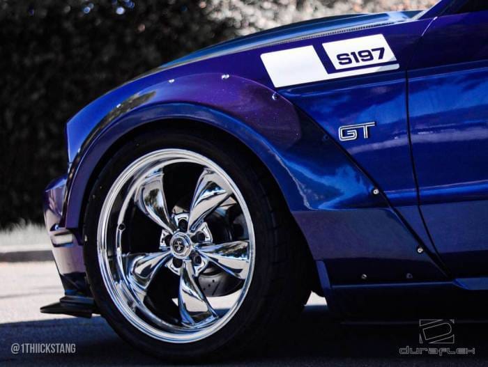 Ford Mustang Circuit Duraflex Fender Flares 112623 thumbnail 3