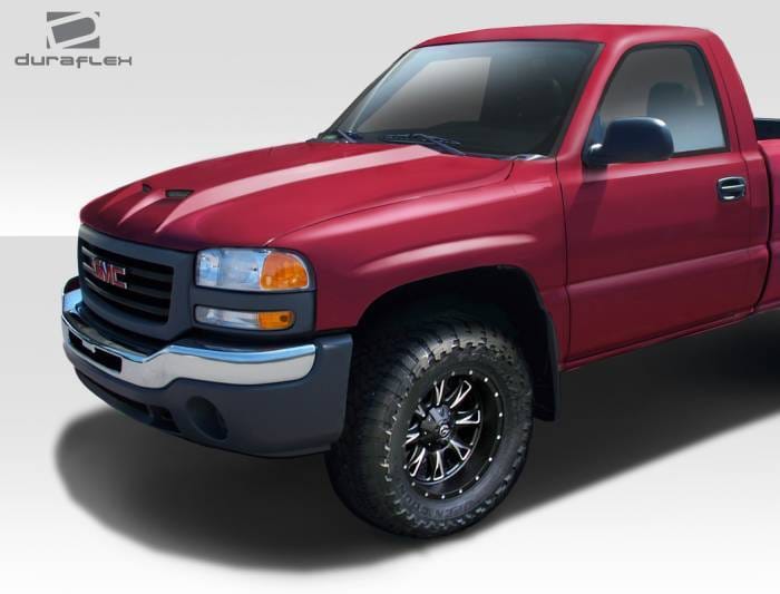 GMC Sierra Ram Air Duraflex Body Kit- Hood 112728 thumbnail 2