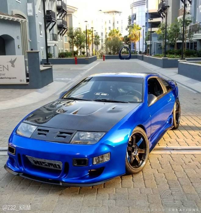 Nissan 300ZX Type B DriTech Carbon Fiber Body Kit- Hood 112960 thumbnail 2