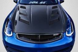 Infiniti G Coupe 2DR AM-S DriTech Carbon Fiber Body Kit- Hood 112963