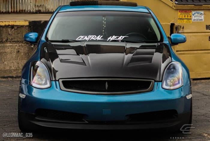 Infiniti G Coupe 2DR AM-S DriTech Carbon Fiber Body Kit- Hood 112963 thumbnail 3