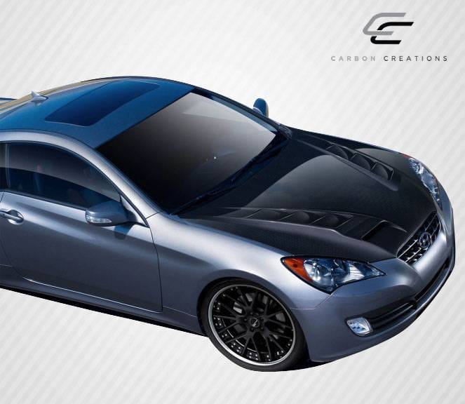 Hyundai Genesis 2DR RS-1 DriTech Carbon Fiber Body Kit- Hood 113144 thumbnail 2