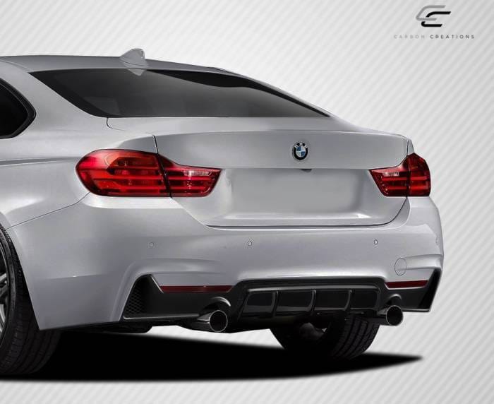 BMW 4 Series M Performance Look Carbon Fiber Rear Diffuser Body Kit 113149 thumbnail 2