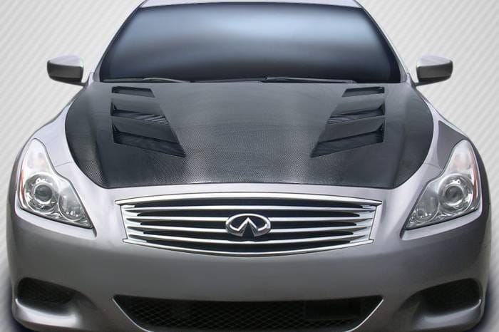 Infiniti G Coupe 2DR AM-S DriTech Carbon Fiber Body Kit- Hood 112966 thumbnail 3