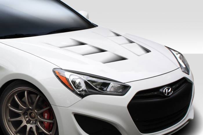 Fits Hyundai Genesis TS-1 Duraflex Body Kit- Hood 113350 thumbnail 2