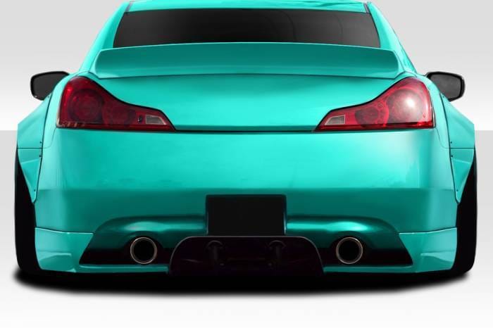 Fits Infiniti G Coupe LBW Duraflex Rear Bumper Diffuser Body Kit 113532