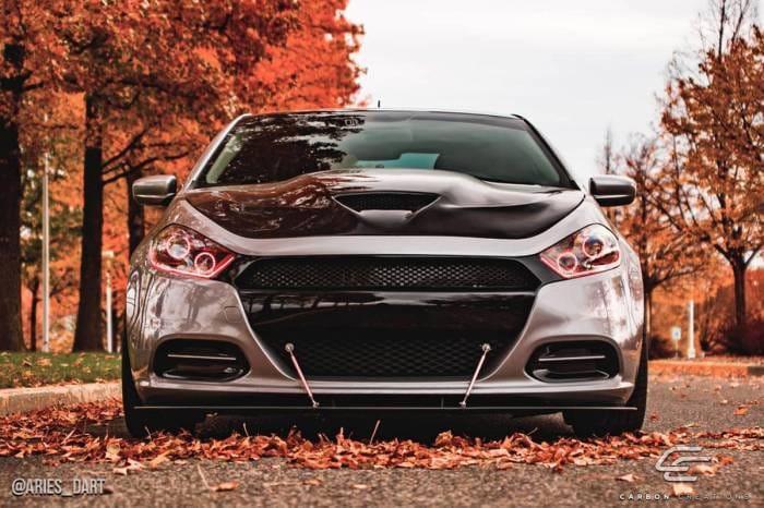 Dodge Dart Hellcat Look Carbon Fiber Creations Body Kit- Hood!!! 113648 thumbnail 3