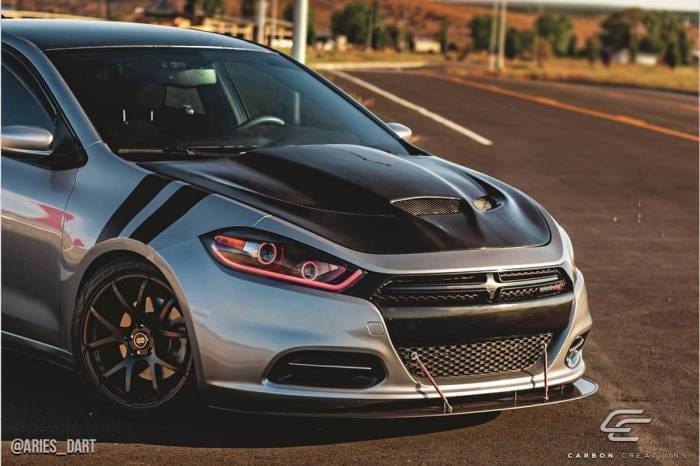 Dodge Dart Hellcat Look Carbon Fiber Creations Body Kit- Hood!!! 113648 thumbnail 5