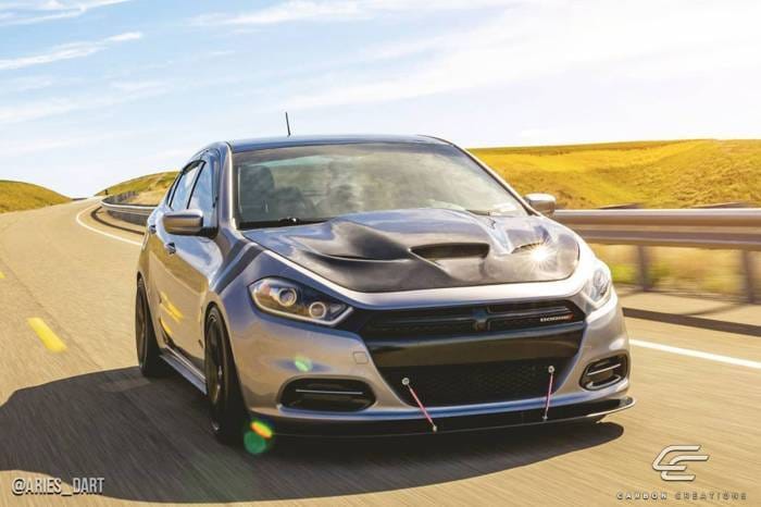 Dodge Dart Hellcat Look Carbon Fiber Creations Body Kit- Hood!!! 113648 thumbnail 6