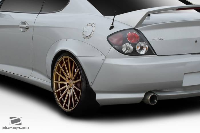 Fits Hyundai Tiburon MSR Duraflex Rear Fender Flares 113698 thumbnail 2