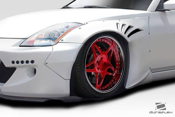 Nissan 350Z RBS Duraflex Front Fender Flares 113544 thumbnail 2