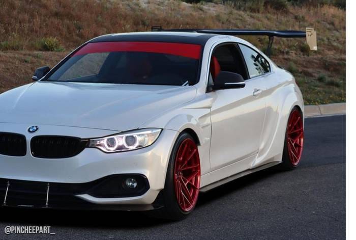 BMW 4 Series AF-1 Aero Function Side Skirts Body Kit 113587 thumbnail 2
