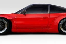 Fits Nissan 240SX RBS V3 Duraflex Side Skirts Body Kit!!! 113873