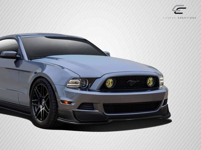 Ford Mustang Carbon Creations R500 Front Lip Under Air Dam Spoiler - 1 Piece - 109566 thumbnail 2