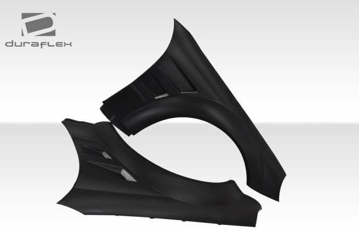 Mercedes-Benz CLK Duraflex Duraflex Black Series Look Wide Body Front Fenders - 2 Piece - 109665 thumbnail 3