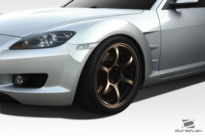Mazda RX-8 Duraflex M-Speed Front Fenders - 2 Piece - 109723 thumbnail 2