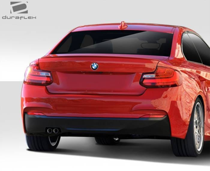BMW 2 Series Duraflex M Sport Look Rear Bumper Cover - 1 Piece - 109726 thumbnail 2