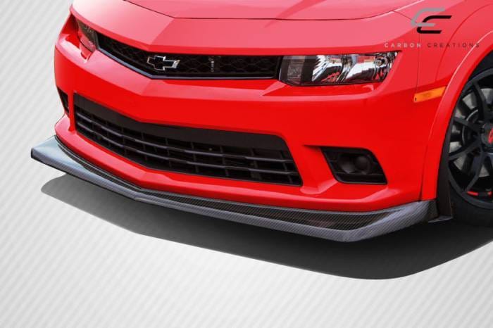 Chevrolet Camaro Carbon Creations Z28 Look Front Lip Under Air Dam Spoiler - 1 Piece - 109807 thumbnail 2