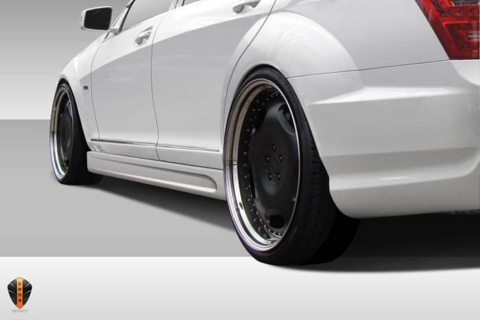 Mercedes S Class Eros Version 3 Duraflex Side Skirts Body Kit 112070 thumbnail 2