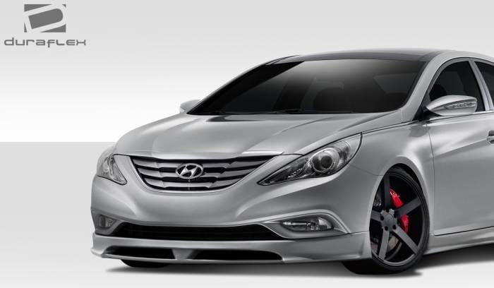 Hyundai Sonata Duraflex Racer Front Lip Under Air Dam Spoiler - 1 Piece - 112241 thumbnail 2