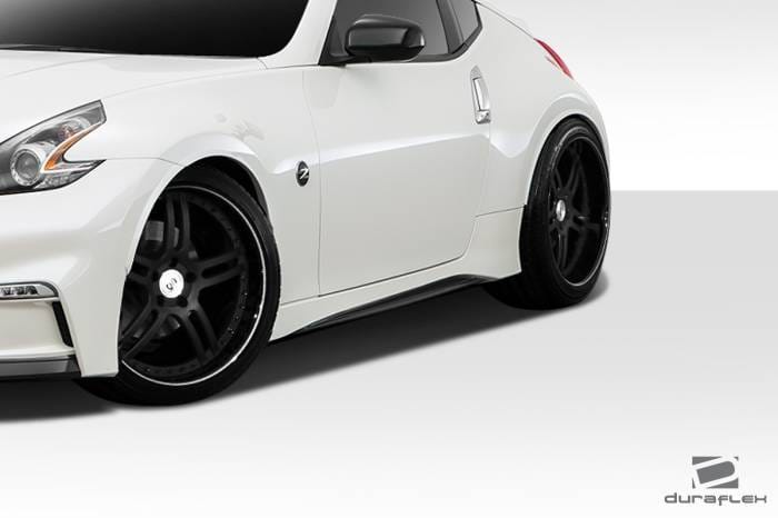 Nissan 370Z Duraflex N-3 Side Skirt Rocker Panels - 2 Piece - 112274 thumbnail 2