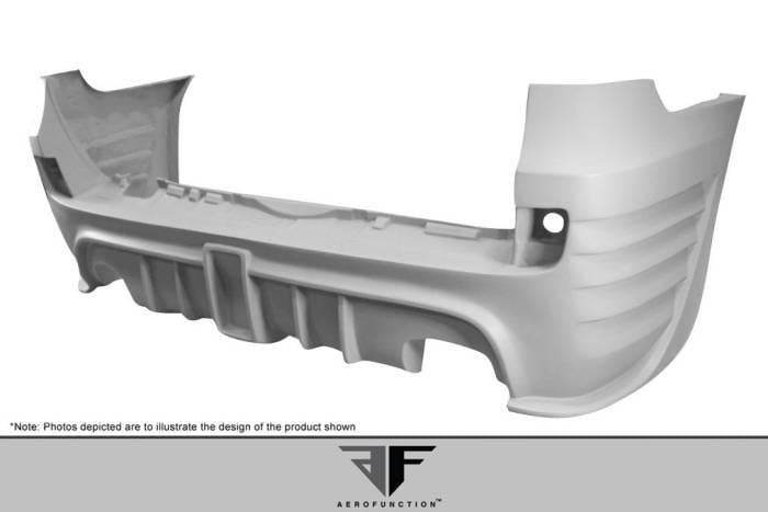 Lexus LX AF-1 Aero Function (GFK) Rear Wide Body Kit Bumper 112292 thumbnail 4