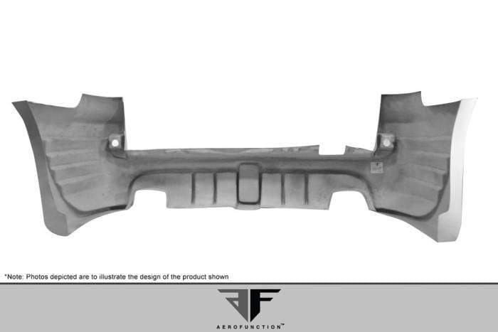 Lexus LX AF-1 Aero Function (GFK) Rear Wide Body Kit Bumper 112292 thumbnail 6