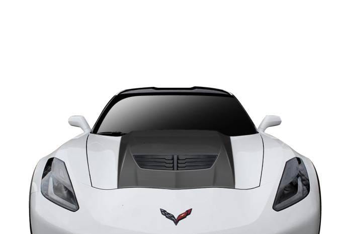 Universal Z06 Look Duraflex Hood Scoop Vent 112447