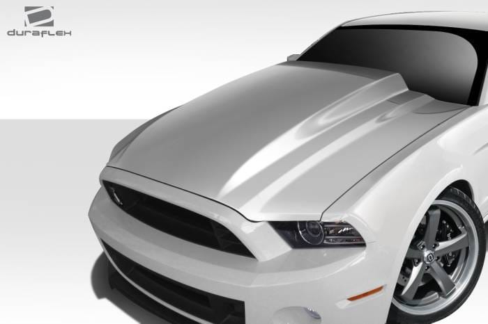 Ford Mustang Duraflex 4 Inch Cowl Hood - 1 Piece - 112399 thumbnail 2