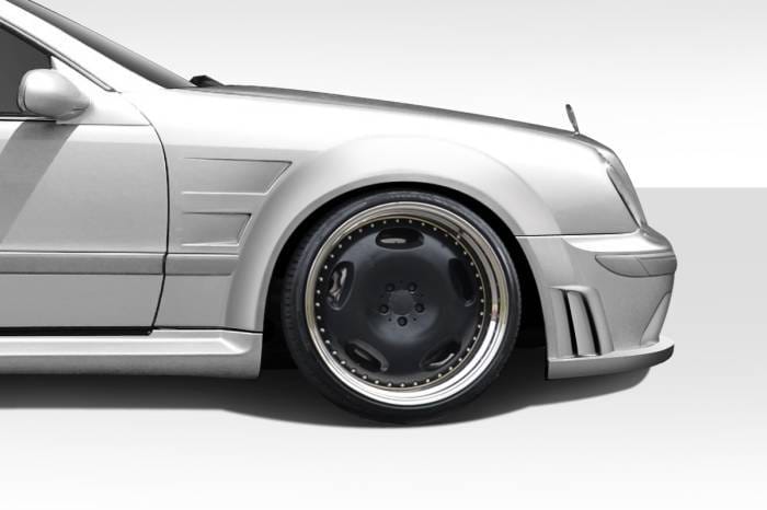 Mercedes-Benz CLK Duraflex Black Series Look Wide Body Kit - 8 Piece - 112562 thumbnail 3