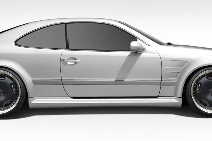 Mercedes-Benz CLK Duraflex Black Series Look Wide Body Kit - 8 Piece - 112562 thumbnail 4