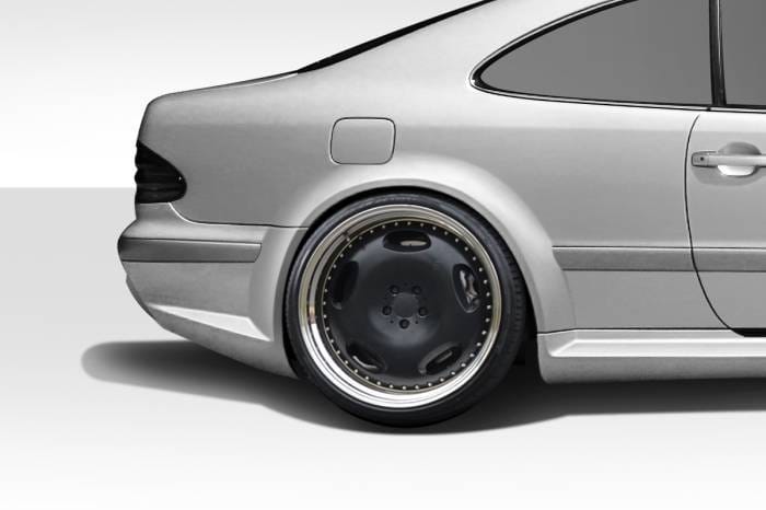 Mercedes-Benz CLK Duraflex Black Series Look Wide Body Kit - 8 Piece - 112562 thumbnail 5