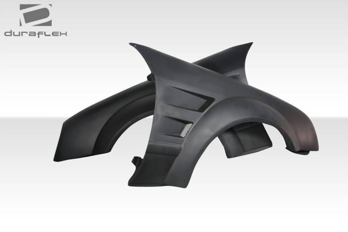 Mercedes-Benz CLK Duraflex Black Series Look Wide Body Front Fender Flares - 2 Piece - 112560 thumbnail 6