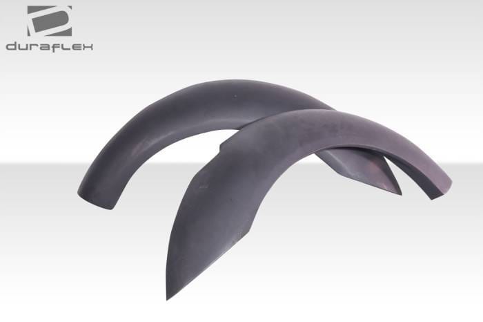 Mercedes-Benz CLK Duraflex Black Series Look Wide Body Rear Fender Flares - 2 Piece - 112561 thumbnail 5