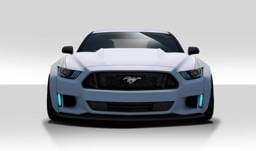 Ford Mustang Duraflex Grid Front Bumper Cover - 1 Piece - 112563