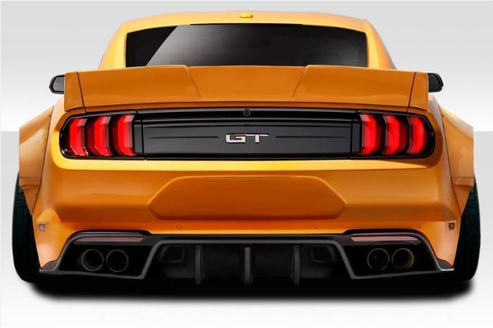 Ford Mustang Duraflex Grid Rear Wing Spoiler - 3 Piece - 112568