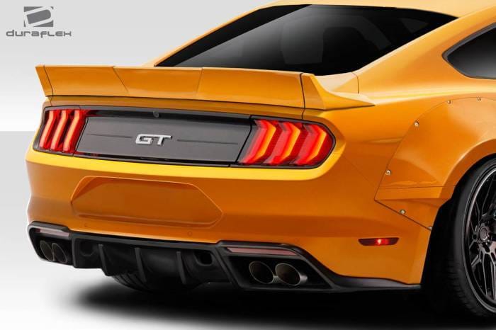 Ford Mustang Duraflex Grid Rear Wing Spoiler - 3 Piece - 112568 thumbnail 2