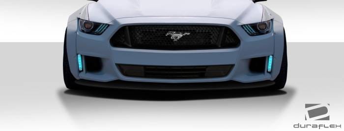 Ford Mustang Duraflex Grid Front Lip - 1 Piece - 112569 thumbnail 2