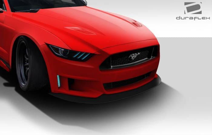Ford Mustang Duraflex Grid Front Lip - 1 Piece - 112569 thumbnail 3
