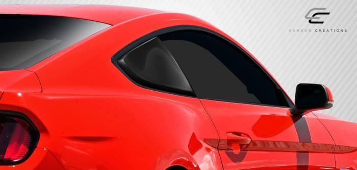 Ford Mustang Carbon Creations R-Spec Window Scoop - 2 Piece - 112463 thumbnail 2