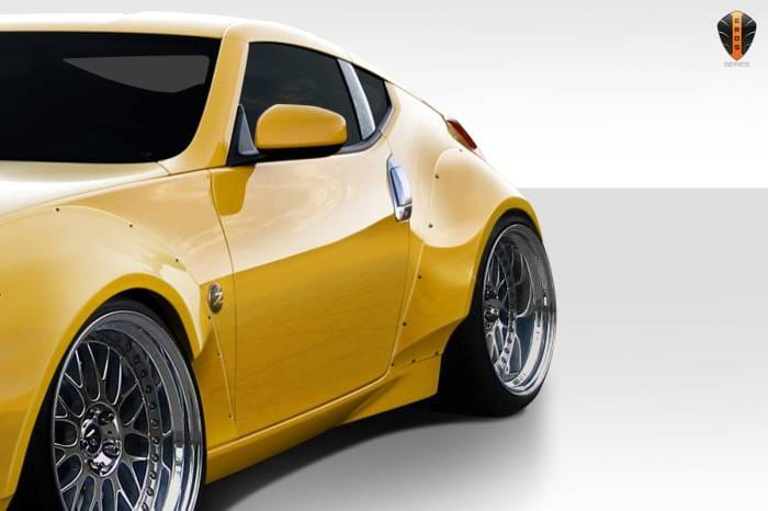 Nissan 370Z Circuit Duraflex 75mm Rear Fender Flares 112597 thumbnail 2